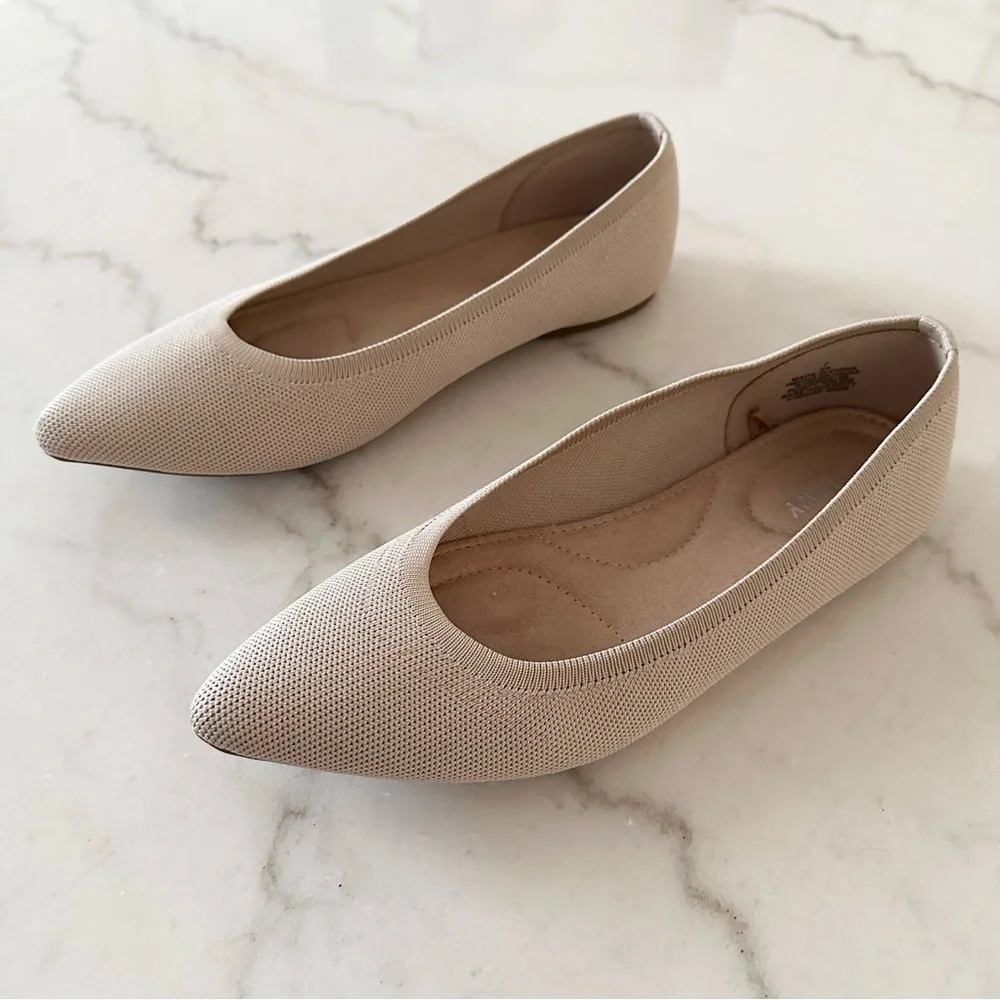 Old Navy “Rothy Style” Pointy Toe Flats - Picture 3 of 8